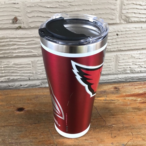 Set of Arizona Cardinals Tervis Rush 30oz Stainless Steel Tumbler & Unisex Scarf - Picture 5 of 12